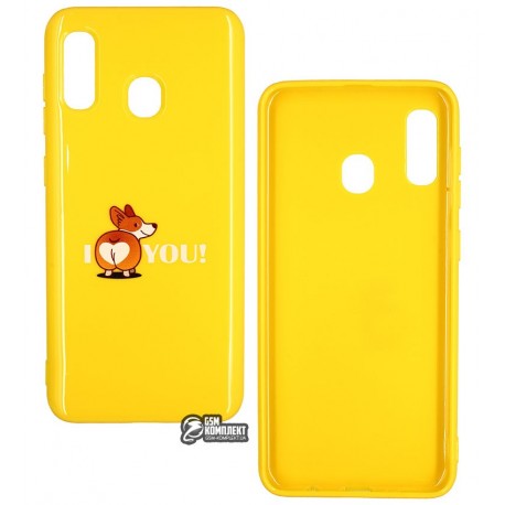 Чехол для Samsung Galaxy A20/A30, TOTO Pure TPU 2mm Print Case, #68 Korgias Yellow Чехол для Samsung Galaxy A20/A30, TOTO Pure TPU 2mm Print Case, #68 Korgias Yellow