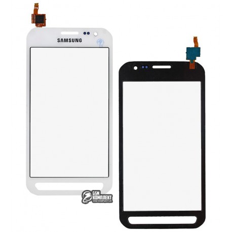 Тачскрин для Samsung G388 Galaxy Xcover 3, G388F Galaxy Xcover 3, G389F Galaxy Xcover 3, белый