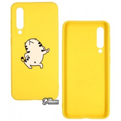 Чехол для Xiaomi Mi 9 SE, TOTO Cartoon Soft Silicone, силикон, Cat Yellow