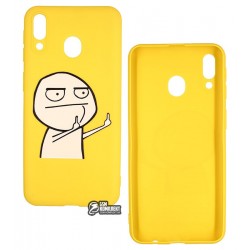 Чехол для Samsung M205 Galaxy M20, TOTO Cartoon Soft Silicone, силикон, FK 2 Yellow Чехол для Samsung M205 Galaxy M20, TOTO Cartoon Soft Silicone, силикон, FK 2 Yellow