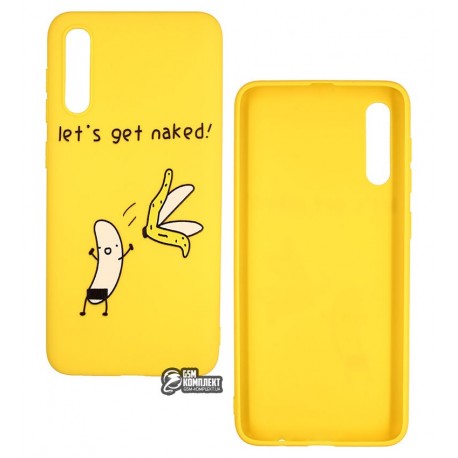 Чехол для Samsung A505 Galaxy A50, TOTO Cartoon Soft Silicone, силикон, Banana Yellow Чехол для Samsung A505 Galaxy A50, TOTO Cartoon Soft Silicone, силикон, Banana Yellow