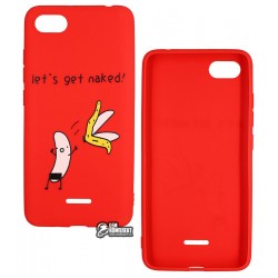 Чехол для Xiaomi Redmi 6A, TOTO Cartoon Soft Silicone, силикон, Banana Red Чехол для Xiaomi Redmi 6A, TOTO Cartoon Soft Silicone, силикон, Banana Red
