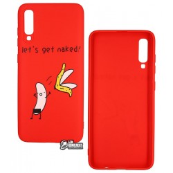 Чехол для Samsung A705 Galaxy A70, TOTO Cartoon Soft Silicone, силикон, Banana Red Чехол для Samsung A705 Galaxy A70, TOTO Cartoon Soft Silicone, силикон, Banana Red