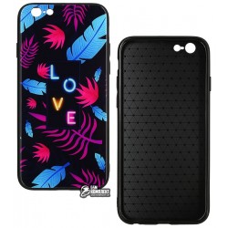 Чехол для iPhone 6, iPhone 6s, Tropical Case, стекло-силикон Чехол для iPhone 6, iPhone 6s, Tropical Case, стекло-силикон