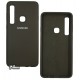 Чехол для Samsung A920F Galaxy A9 (2018), Silicone Cover, софттач силикон, оливковый
