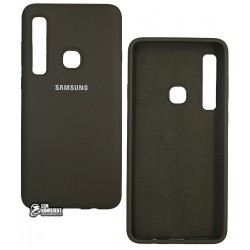 Чехол для Samsung A920F Galaxy A9 (2018), Silicone Cover, софттач силикон, оливковый