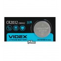Батарейка CR2032 Videx на матерінcкую плату літієва
