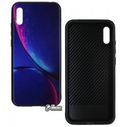 Чехол для Huawei Y6 (2019), TOTO Print Glass Space Case, Lilac