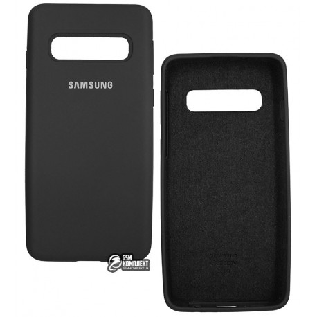 Чехол для Samsung G973 Galaxy S10 (2019), Silicone Cover, софттач силикон