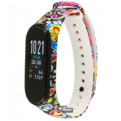 Ремешок для Mi Band 3 / Mi Band 4, Picture, роспись