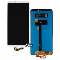 Дисплей Xiaomi Mi Max 3, белый, с сенсорным экраном (дисплейный модуль), Original (PRC)