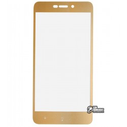 Загартоване захисне скло для Xiaomi Redmi 4A, 0,26 мм 9H, 2.5D, Золоте Загартоване захисне скло для Xiaomi Redmi 4A, 0,26 мм 9H, 2.5D, Золоте