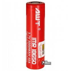 Аккумулятор ES AWT IMR 18650 , (Li-ion 3.7V 3000mAh) 40A