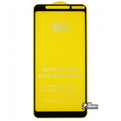 Закаленное защитное стекло для Nokia 3.1 Plus (2018), 0,33 мм, 2.5D, 9H, Full Glue, черное