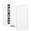 Чохол для iPhone 7, iPhone 8, Brand Logo Thin Case, пластик, Balenciaga