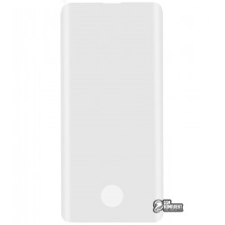 Закаленное защитное стекло для Samsung G975 Galaxy S10 Plus, со сканером отпечатка, 0,3мм, 3D, прозрачное