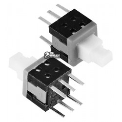 Микрокнопка MPS-580D 6 pin 5,8х5,8мм, с фиксацией Микрокнопка MPS-580D 6 pin 5,8х5,8мм, с фиксацией