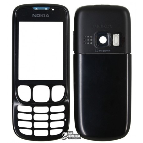 Корпус для Nokia 6303, 6303i, черный, high-copy