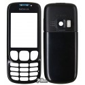 Корпус для Nokia 6303, 6303i, High quality, чорний