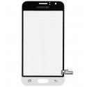 Скло дисплея Samsung J120H Galaxy J1 (2016), білий колір