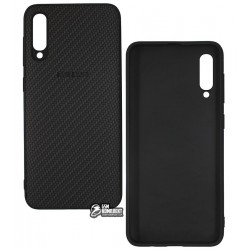 Чехол для Samsung A505 Galaxy A50 (2019), Carbon, черный