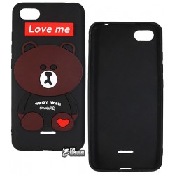 Чехол для Xiaomi Redmi 6A, New York Dreamert, силиконовый, черный