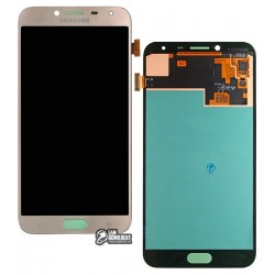 Дисплей для Samsung J400 Galaxy J4 (2018), золотистый, с сенсорным экраном (дисплейный модуль), оригинал (переклеено стекло) Дисплей для Samsung J400 Galaxy J4 (2018), золотистый, с сенсорным экраном (дисплейный модуль), оригинал (переклеено стекло)