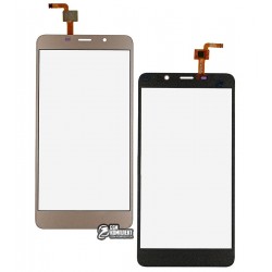 Тачскрин для Leagoo M8, золотистый Тачскрин для Leagoo M8, золотистый