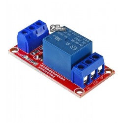 Одноканальный релейный модуль с опторазвязкой 12V