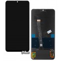 Дисплей для Huawei Nova 4e, P30 Lite, чорний, з тачскріном, Original PRC
