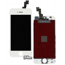 Дисплей iPhone 5S, iPhone SE, белый, с сенсорным экраном (дисплейный модуль), с рамкой, Сopy, NCC ESR ColorX Дисплей iPhone 5S, iPhone SE, белый, с сенсорным экраном (дисплейный модуль), с рамкой, Сopy, NCC ESR ColorX