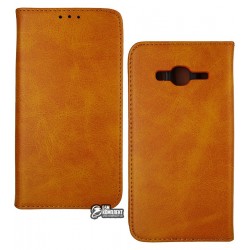 Чехол для Samsung J320 Galaxy J3, Black TPU Magnet, книжка, черная