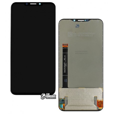 Дисплей для Meizu X8, черный, с сенсорным экраном (дисплейный модуль), original (PRC), M852Q