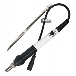 Паяльник с регулировкой температуры SH110A, жало T12, DC12-24V, 3A