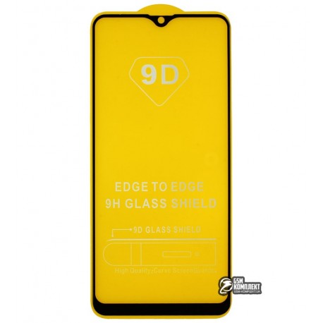 Закаленное защитное стекло для Samsung A207 Galaxy A20s (2019), 0,26 мм 9H, 2.5D, Full Glue, черное