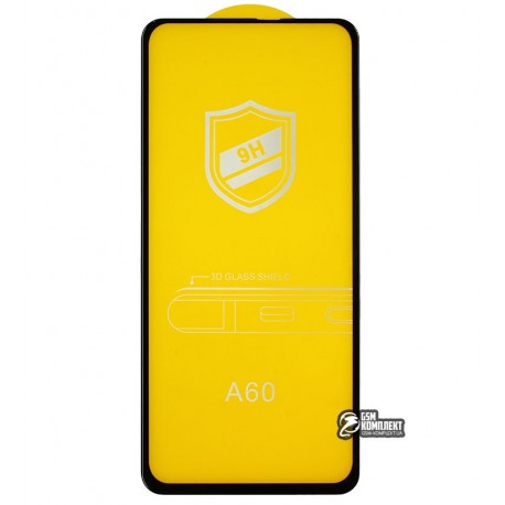 Закаленное защитное стекло для Samsung M405 Galaxy M40 (2019), 0,26 мм 9H, 4D ARC, черное
