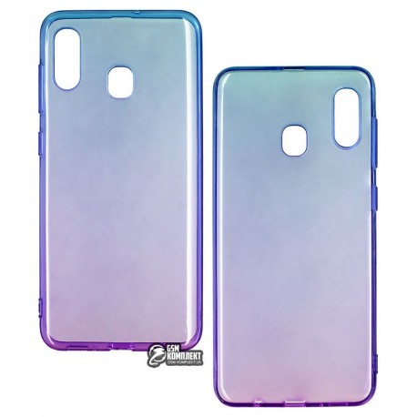 Чехол для Samsung Galaxy A20/A30 A205F/A305F, Gradient Design, силиконовый ультратонкий Чехол для Samsung Galaxy A20/A30 A205F/A305F, Gradient Design, силиконовый ультратонкий