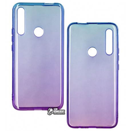 Чехол для Huawei P Smart Z, Gradient Design, силиконовый ультратонкий, (blue/purple) Чехол для Huawei P Smart Z, Gradient Design, силиконовый ультратонкий, (blue/purple)