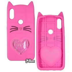 Чехол для Xiaomi Mi Play, Devil Heart, Розовый
