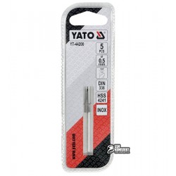Свердло по металу PREMIUM YATO YT-44200 HSS 4241, 0,5 мм Свердло по металу PREMIUM YATO YT-44200 HSS 4241, 0,5 мм