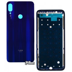 Корпус Xiaomi Redmi Note 7, синий, neptune blue