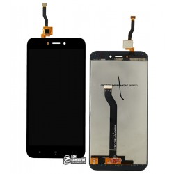 Дисплей для Xiaomi Redmi 5A, черный, с тачскрином, High Copy