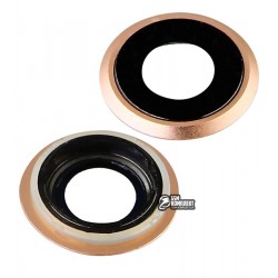 Стекло камеры для Apple iPhone 8, золотистое Стекло камеры для Apple iPhone 8, золотистое