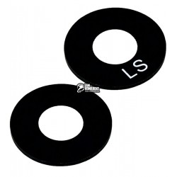 Стекло камеры Xiaomi Mi2, Mi2S, размер d 8,8 мм, черное