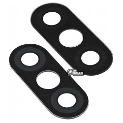 Стекло камеры Xiaomi Redmi S2, размер 24,3x9,7 мм, черное