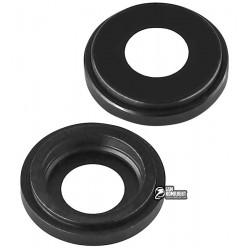 Стекло камеры Apple iPhone XR, черное, с рамкой Стекло камеры Apple iPhone XR, черное, с рамкой