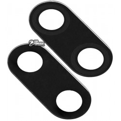 Стекло камеры для Xiaomi Redmi 7, черное