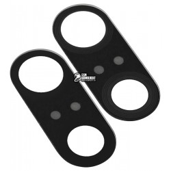 Стекло камеры Huawei P20 Pro, CLT-L29, CLT-L09, размер 19x7,6, черное