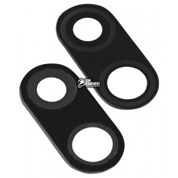 Стекло камеры для Xiaomi Redmi Note 7, черное