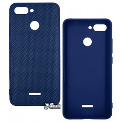 Чохол для Xiaomi Redmi 6, Carbon, силіконовий